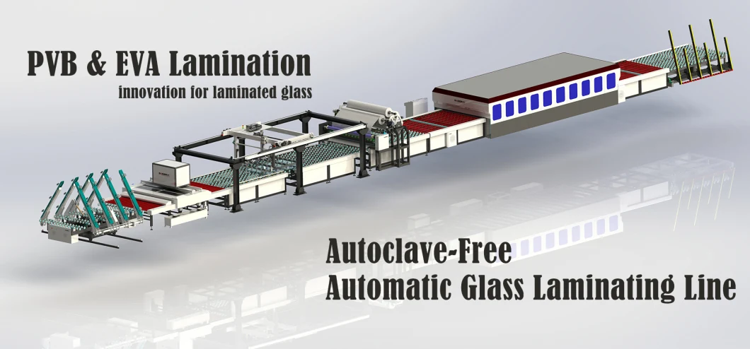 Tempered Glass Laminated Glass Machine EVA Sgp Pdlc Flat Glass Laminating Machine