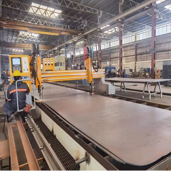 Portal-CNC-Plasma-Sauerstoff-Acetylen-Kreisschneidemaschine mit Plasmaleistung 100 A, 120 A, 160 A, 200 A, 300 A, 400 A