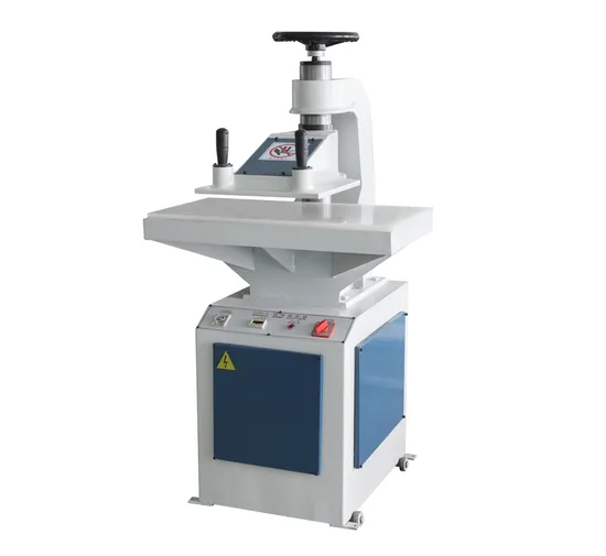 Hydraulischer Kipphebel, 10 Tonnen, kleine Schüttelkopf-Leder-Vlies-Schneidemaschine